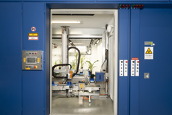 Climatized XRayCT setup at Fraunhofer IIS, Furth. Copyright ©FraunhoferIIS