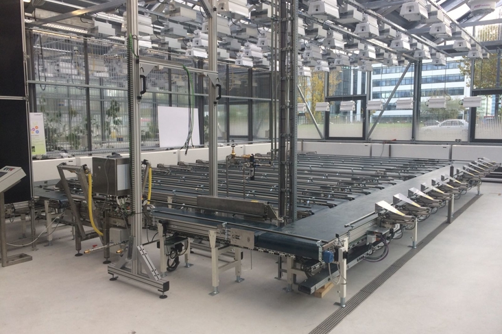 Crate based phenotyping system ready for use by client
